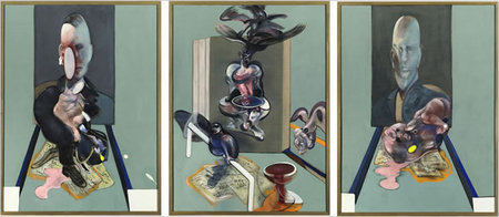 Francis Bacon 1976 triptych Sells for $86.3 million, Breaks NYC Auction Record