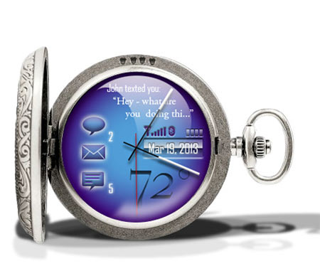 Cobalt Pocketwatch