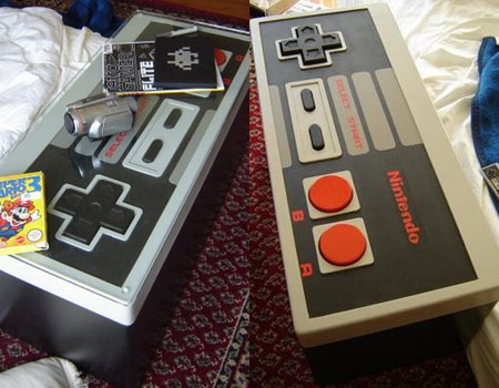 NES Controlled Mod; Most Funny Coffee Table Ever NES Controlled Mod, Coffee table, NES controller, Kyle Downes, Designer, Technology, Furniture