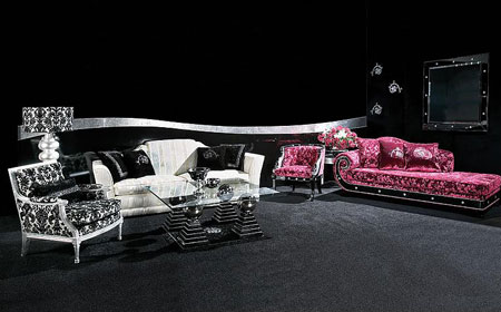 Crystal-Encrusted Furnishings