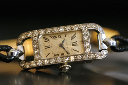 diamond cocktail watch