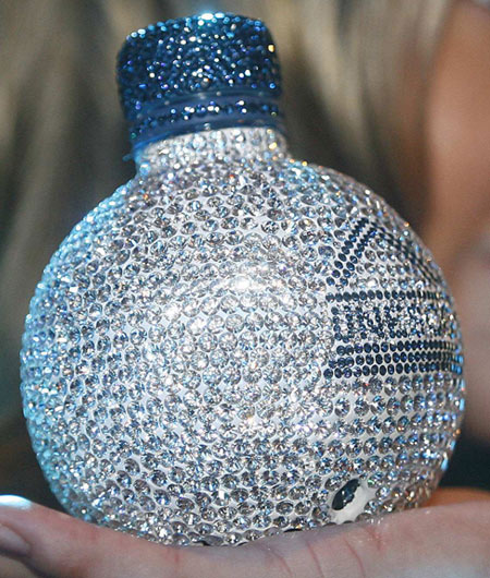 Flacon Perfume, Swarovski stones