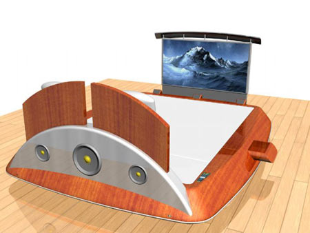 From Bed With Love: A Digital James Bond’s Bed by Nicolas MÃ©lan