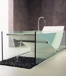 Le Cob Glass Bath