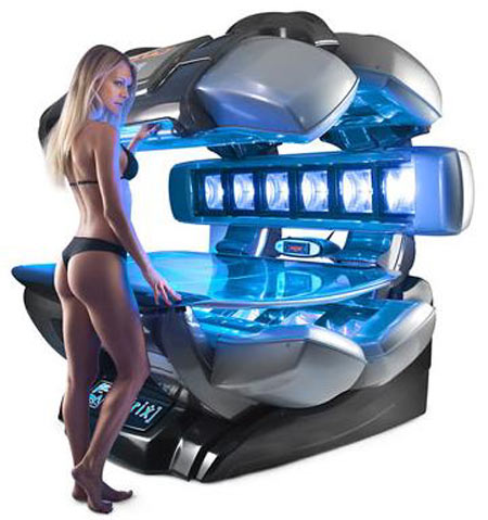 Matrix Compact L28 Tanning Sunbed Burns Stress Completely