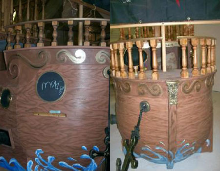 Pirate Ship Bed