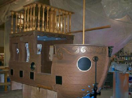 Pirate Ship Bed For Your Pro-Active Kids