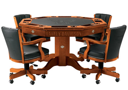 Harley Davidson Poker Table