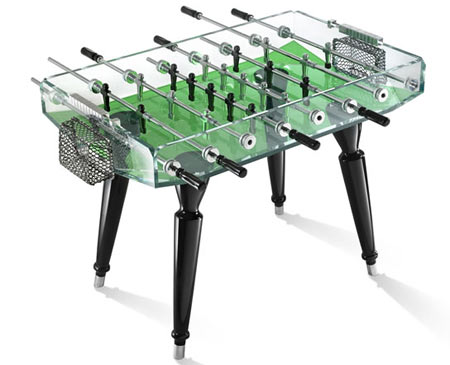 Teckell Crystal Foosball Table