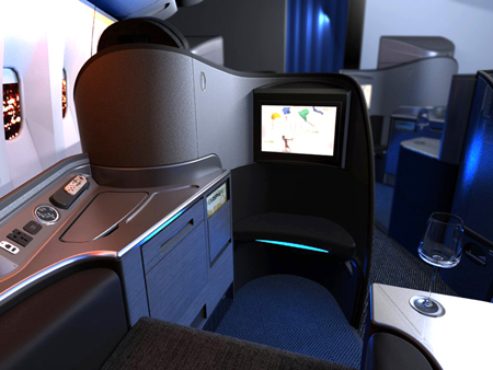 United Airlines First Class Suite