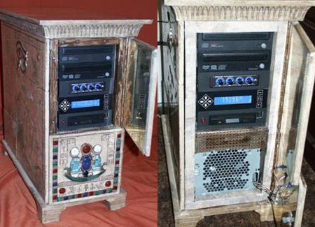 King Tut Inspired PC Casemod Breeds Egyptpunk!