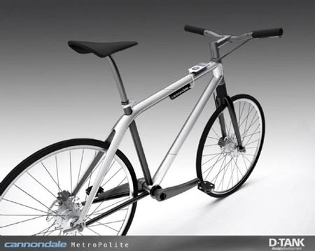 Futuristic Cannondale Urban Bikes May Get iPod Dock Upgrade