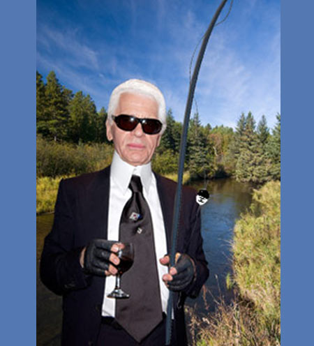 Elite Find of the Day: Karl Lagerfeld’s Chanel $20,000 Fly-Fishing Rod