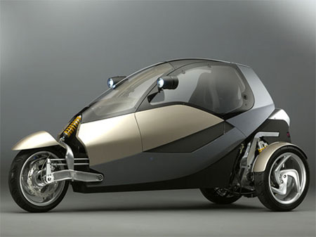 CLEVER: 3 Wheeled Compact Low Emission Vehicle Concept
