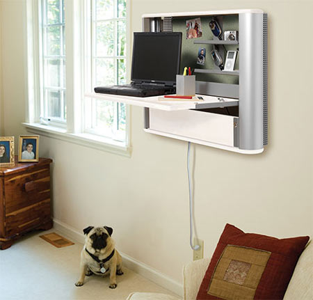 eNook Pro: A Wall Mounted Workstation for Flat Screen Monitors