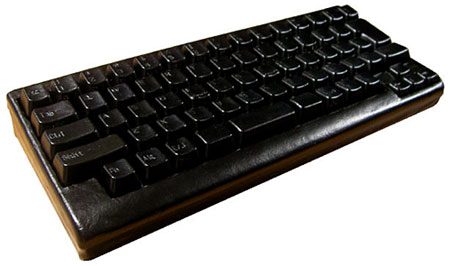 Leather keyboard