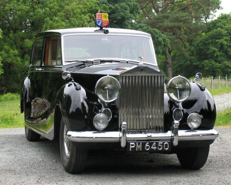 The Queen's 1950 Rolls Royce Phantom IV Prince Charles and Camila rode to