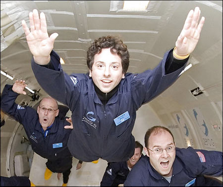 sergey brin. sergey brin space flight