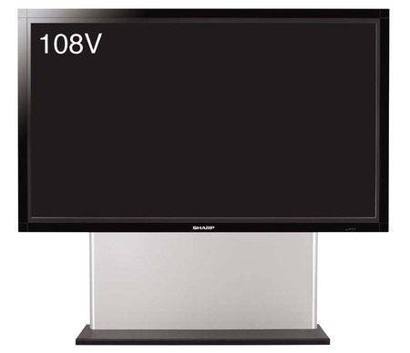 Sharp Aquos LB-1085: World’s largest LCD TV Costs $110K