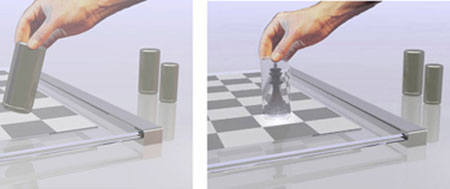 Elite Find of the Day: Transparent Chess Set from Aliceâ€™s Wonderland