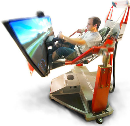 Force Dynamics 301 Driving Simulator