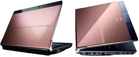 Fujitsu Unveils LifeBook P8010 Limited Pink Gold Edition with 3.5G