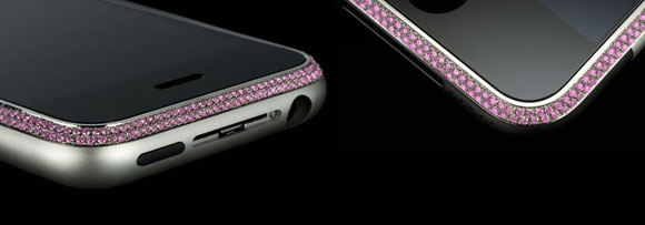 Diamond Encrusted Olympic iPhone All Set to Dazzle the Event, Olympics, 2008 Olympics, iPhone, De Vere, Diamond, Diamond Olympic iPhone, London, Events, mobile phine, cell phone, gadgets, luxury