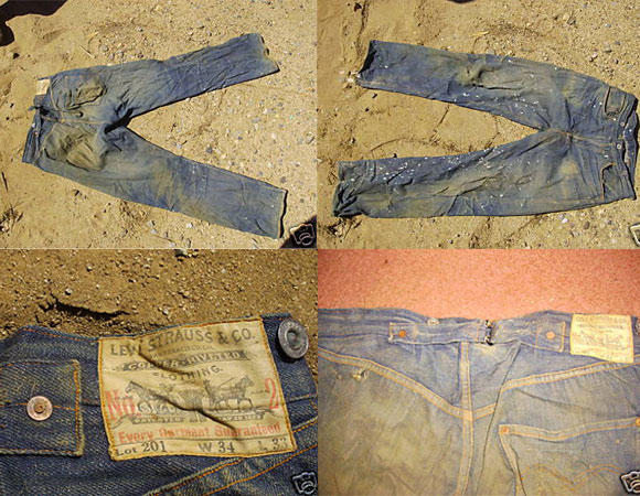 100-Years-Old Levis Invites Bid Over $17,600 at eBay