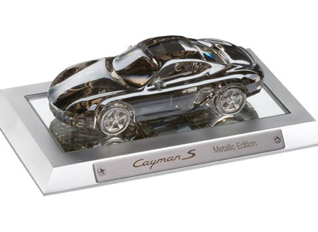 Modellino Swarovski Porsche Cayman “Metallic Edition”