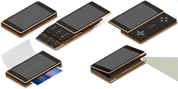 Au Unveils Ply Phone Concept Cum Mobile Office