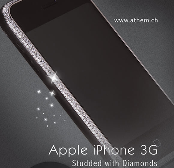 Knalihs Athem Unveils Diamond Studded iPhone 3G