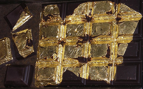 edible gold leaf Edible Gold Leaf is the Priciest Food Ever 