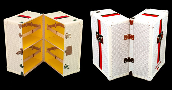 goyard. goyard trunks $20000 Assouline