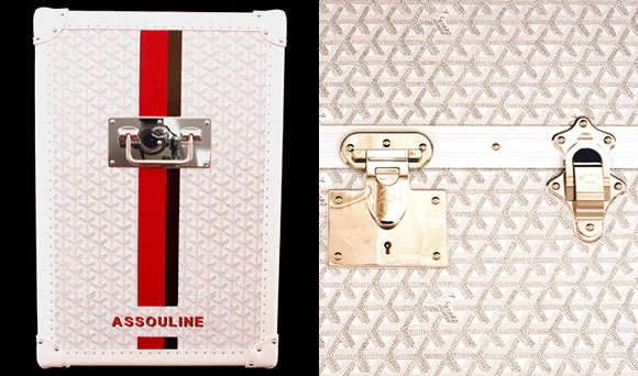 $20,000 Assouline Goyard Trunk Houses 100 Memoir Books