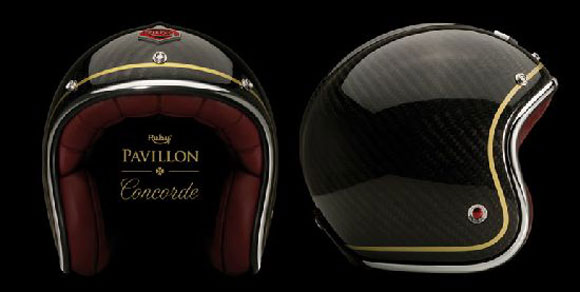Deluxe Ruby Pavillon Helmets From Les Ateliers