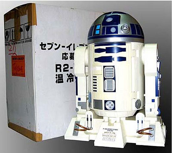 R2-D2 Mini Fridge Preserves Hot and Cold Both
