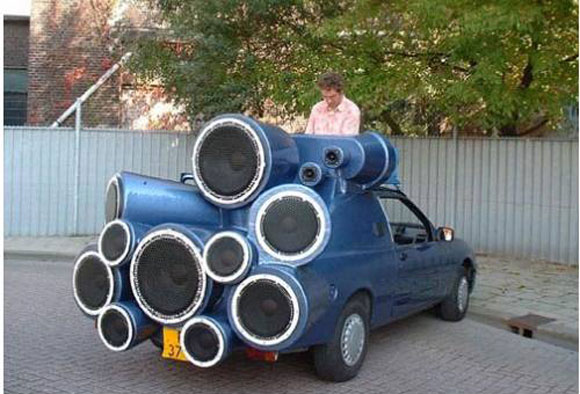 Mobile DJ Car