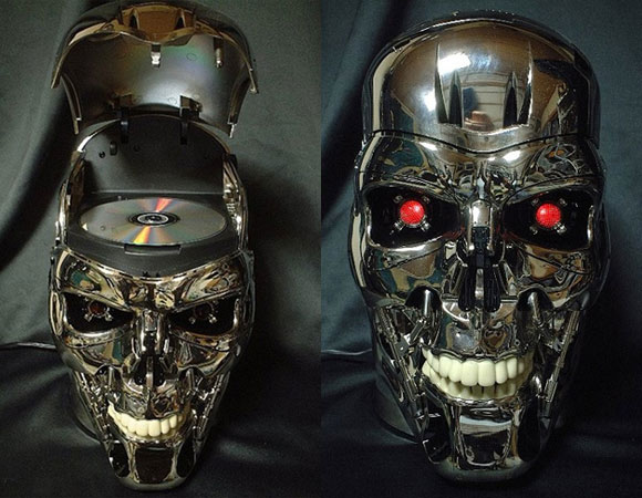 Terminator Head DVD Player 