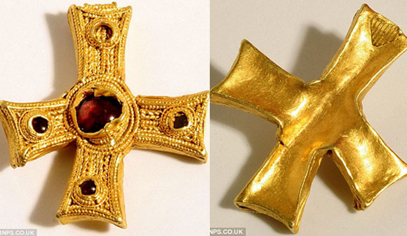 Â£25000 Anglo Saxon Gold Cross
