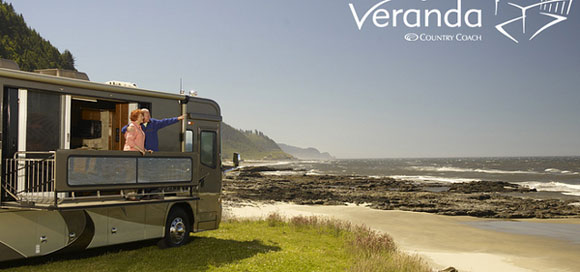 Verdana’s Motor Home Flaunts a Motorized Private Balcony