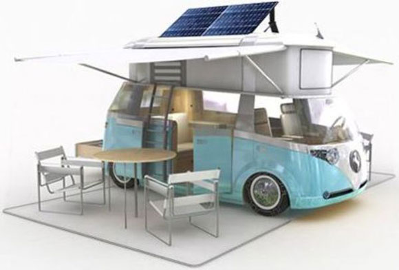 Eco-Retro: VW Westfalia Camper Van Goes Green