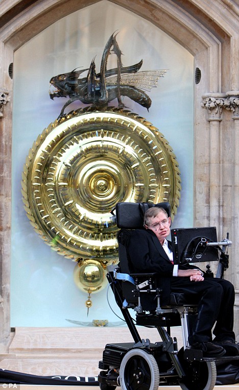 Stephen Hawking unveils the clock that eats time!