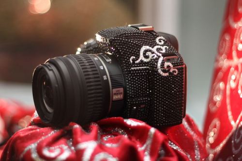 Bling Makeover for Pentax K-m DSLR