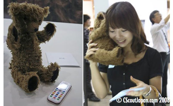 Kuma Teddy Bear Phone for Pampered Kids