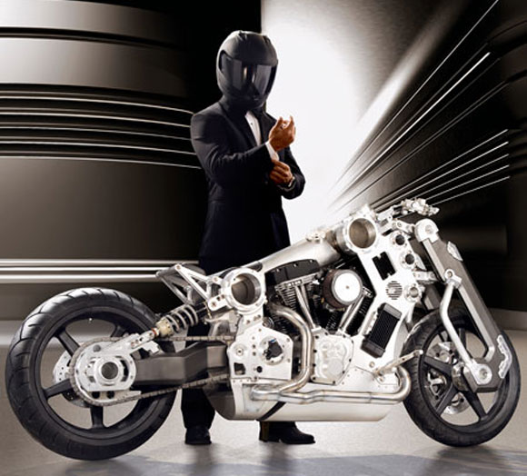 Like Sci-fi comes Fighter Motorcycles: Courtesy Confederate Motors