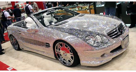 mercedes-sl-600-in-diamonds Elite Scan: Top 11 Cars to Have in Today�s World!  