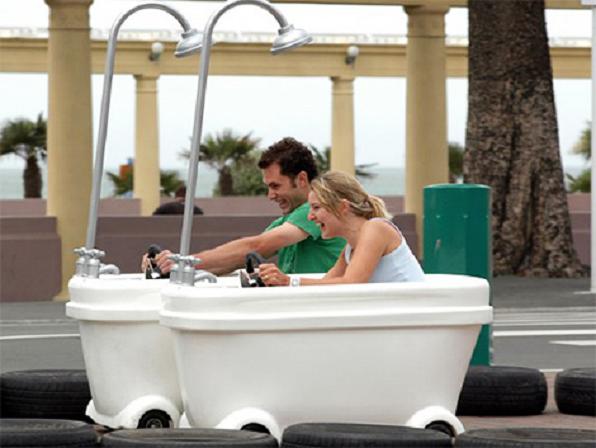 Enjoy The Thrill Of Driving Your Bathtub