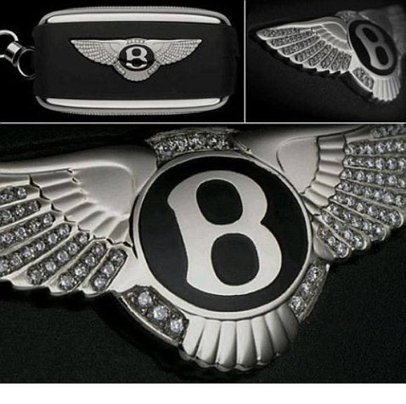 Diamond Studded Key for your Bentley!