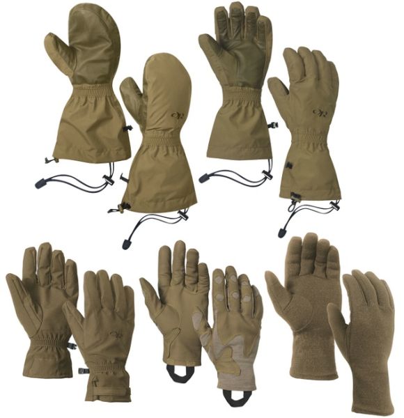 Modular Gloves: Cutting edge military gloves for civilian use!