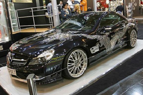 Earlier the buzz was that only 350 of the 2009 Mercedes SL65 AMG Black